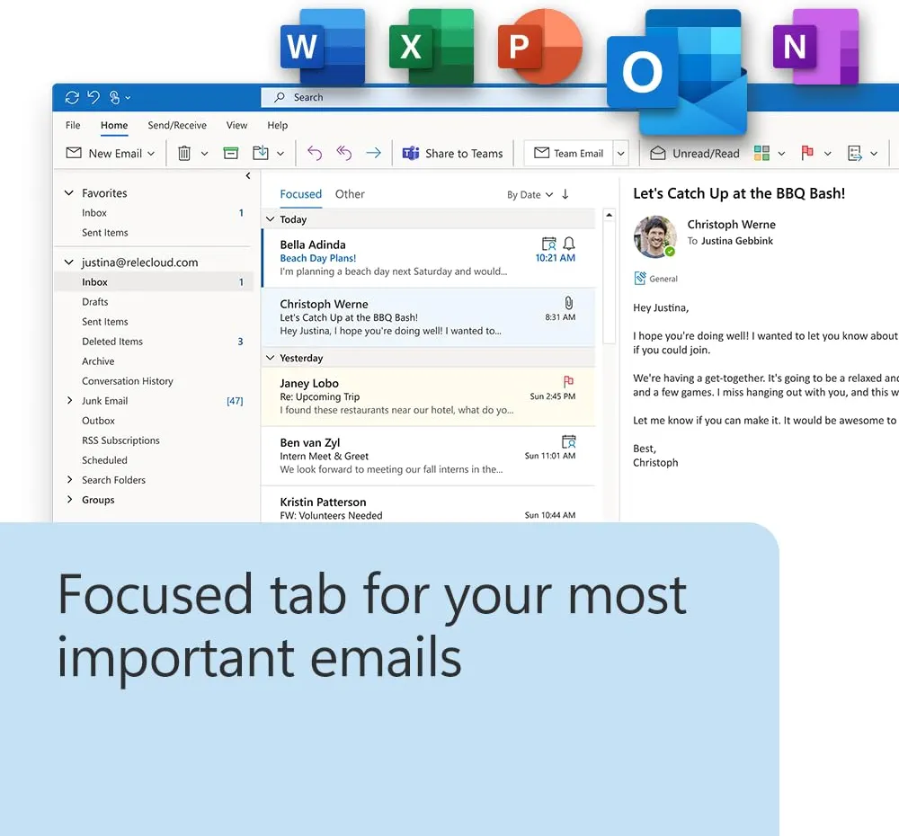 Microsoft Office Home & Business 2024 | One time purchase, 1 Device | Windows 10/11, Mac - Key - Image 4