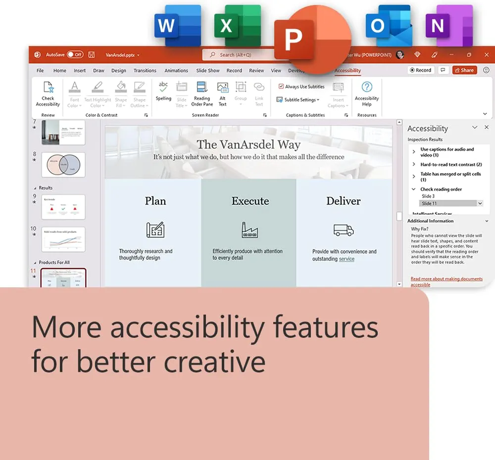 Microsoft Office Home & Business 2024 | One time purchase, 1 Device | Windows 10/11, Mac - Key - Image 5